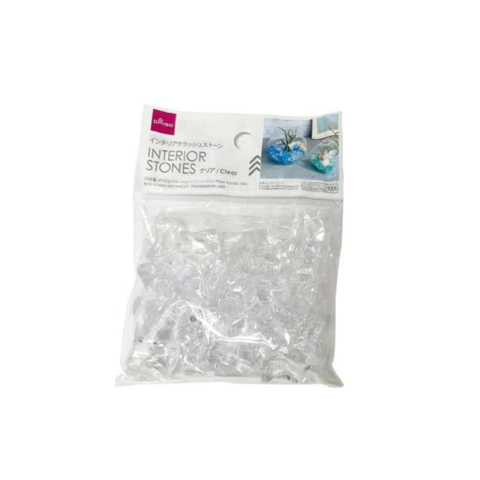 Interior Decoration Crushed Stones Clear