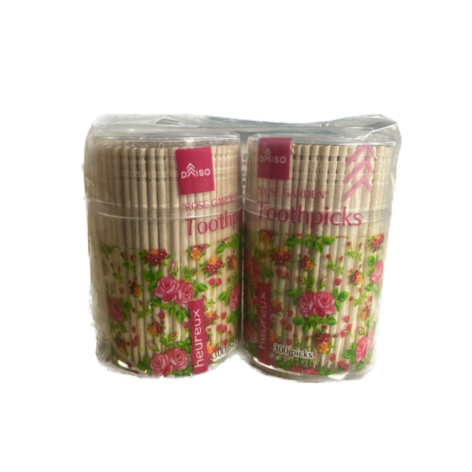 Toothpicks Rose Garden