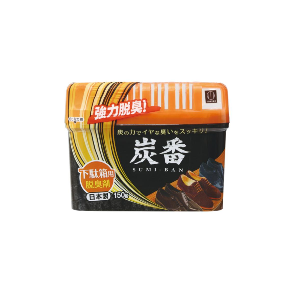 Sumi-Ban Charcoal Deodorizer for Shoe Shelf