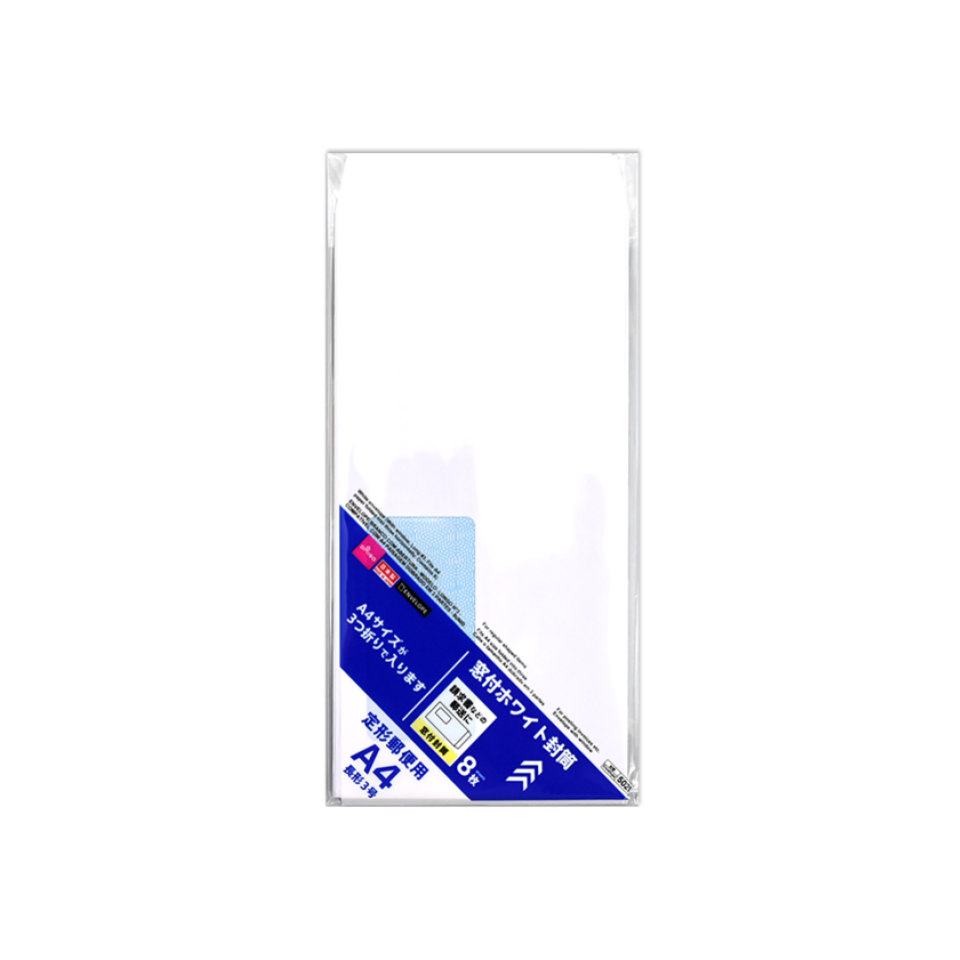 White Envelope with Window A4