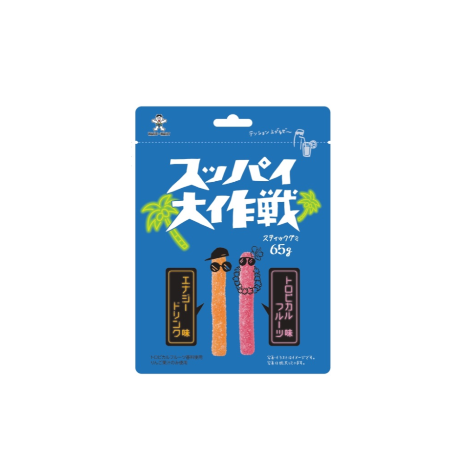 Wanwan Japan Suppy Daisakusen Energy Drink & Tropical Fruit Flavor