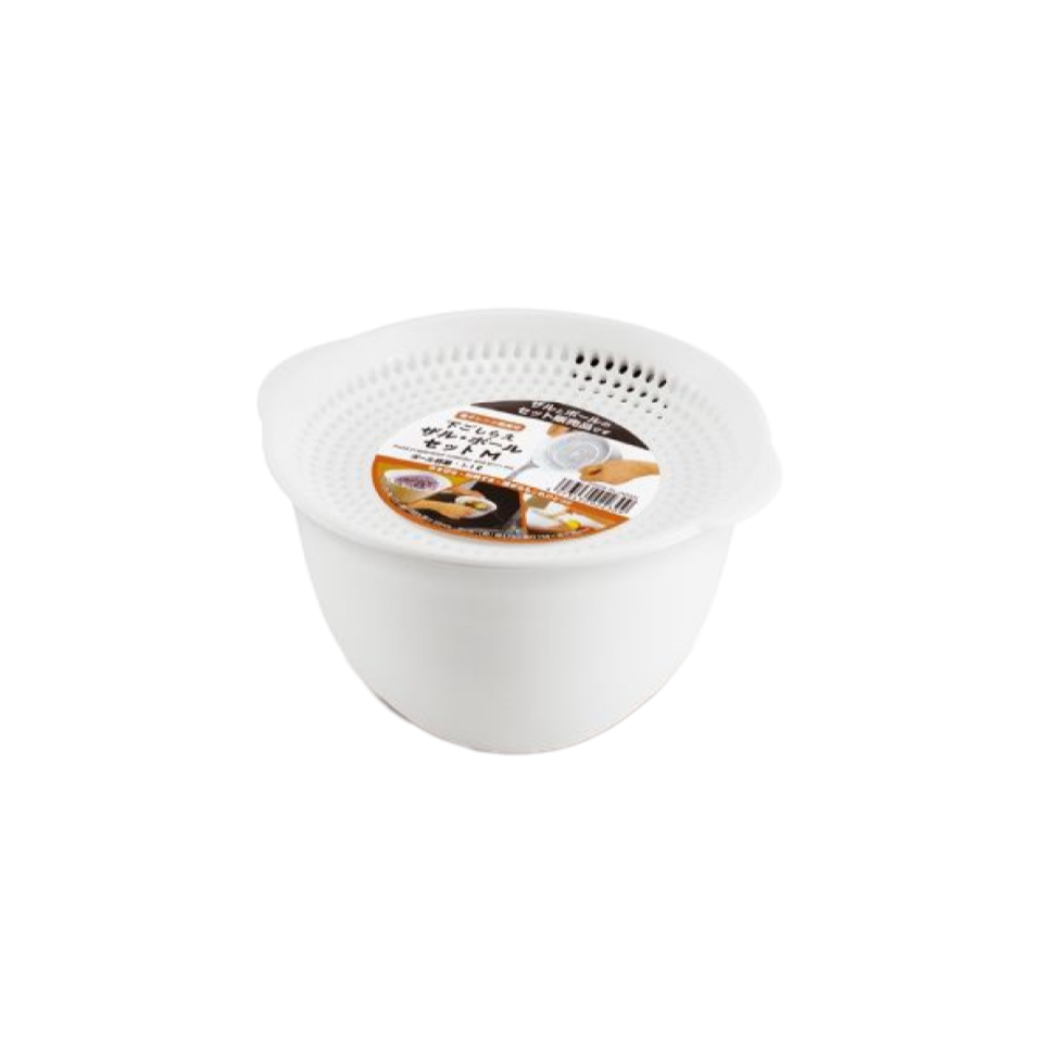 Food Preparation Colander and Bowl Set