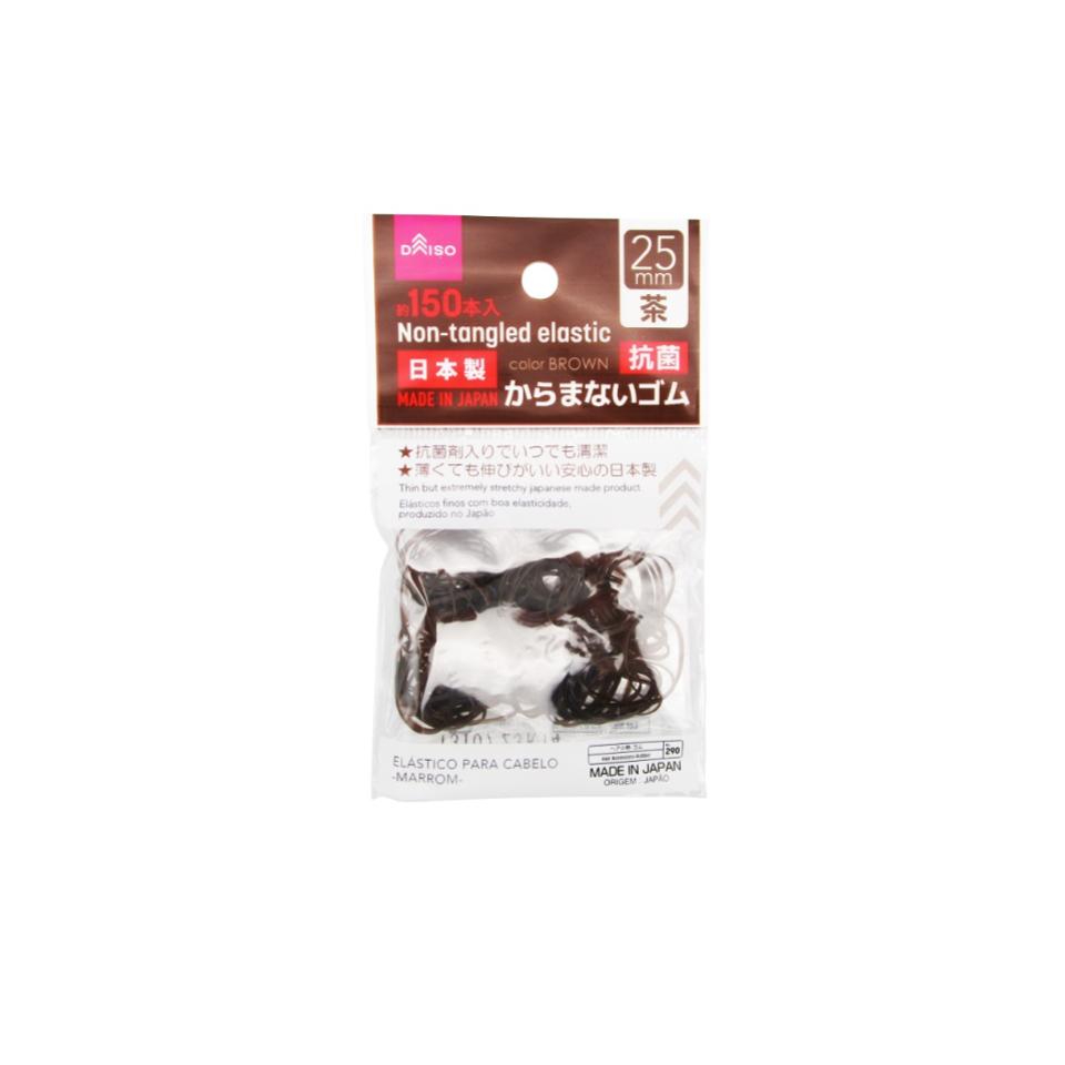 Tangled Free Rubber Band Brown
