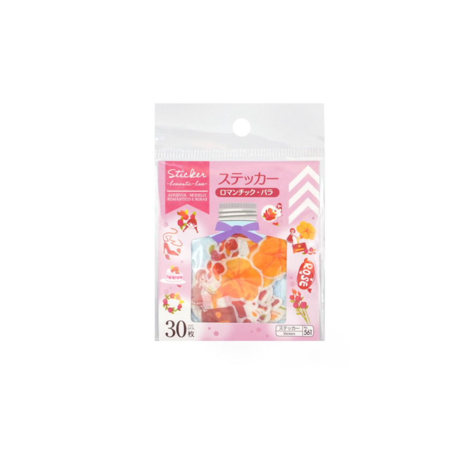 Sticker Romantic Rose