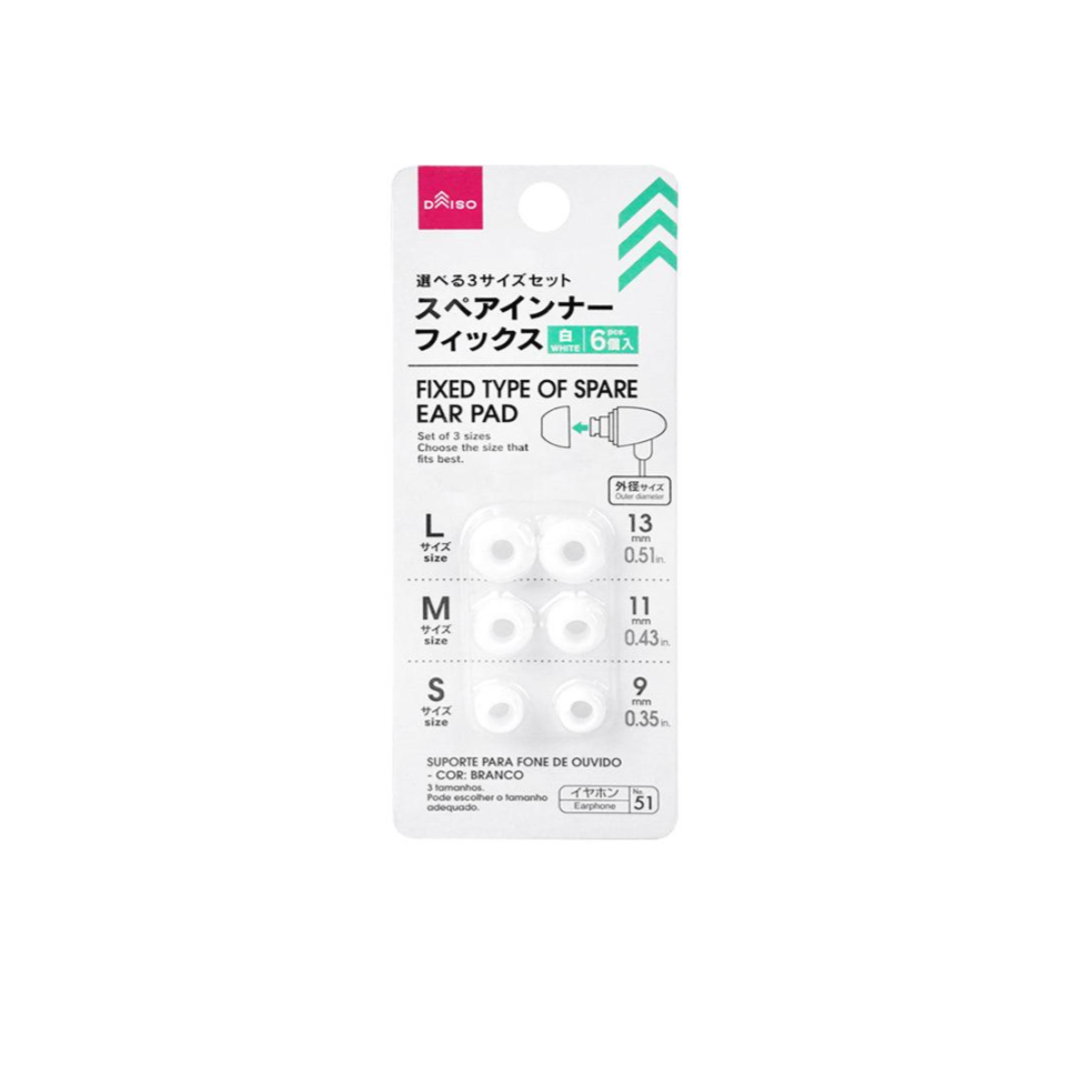 Fixed Type of Spare Ear Pad White