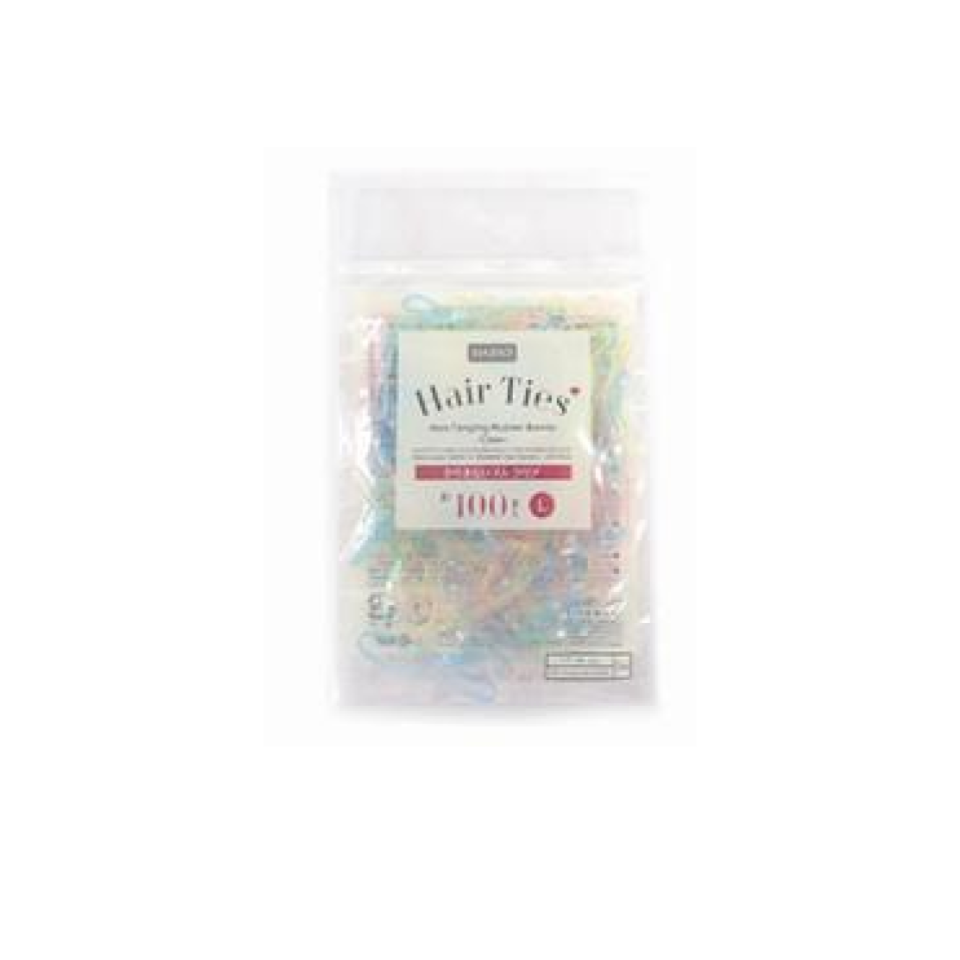 Tangle Free Rubber Large Clear