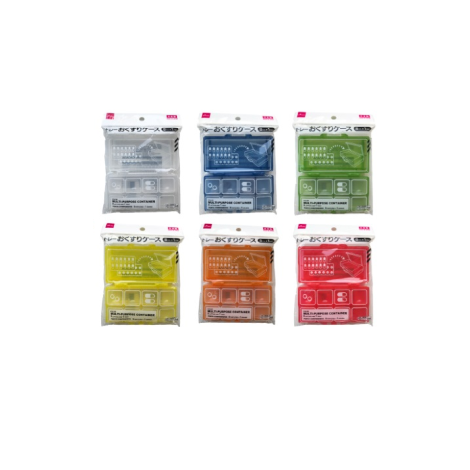 Multi Case Six Colors Assorted