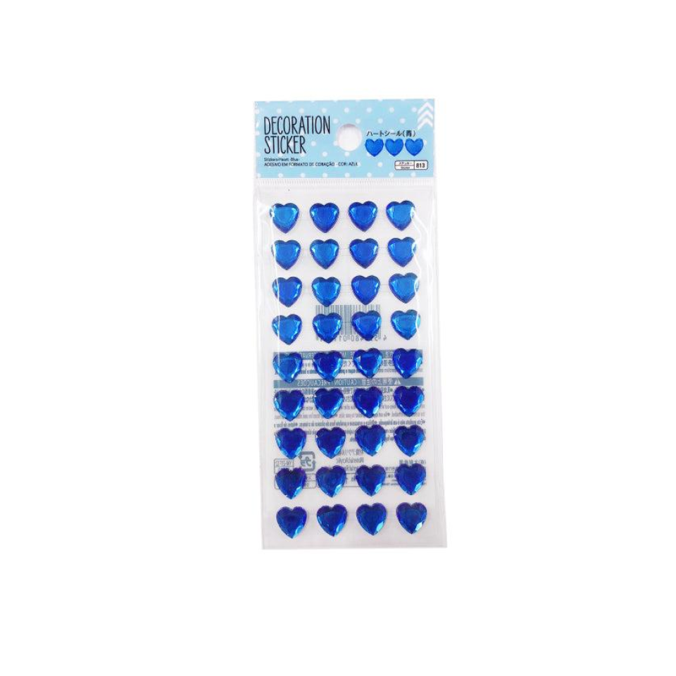 Stickers Heart Blue