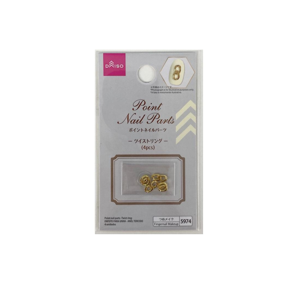 Point Nail Parts Twist Ring