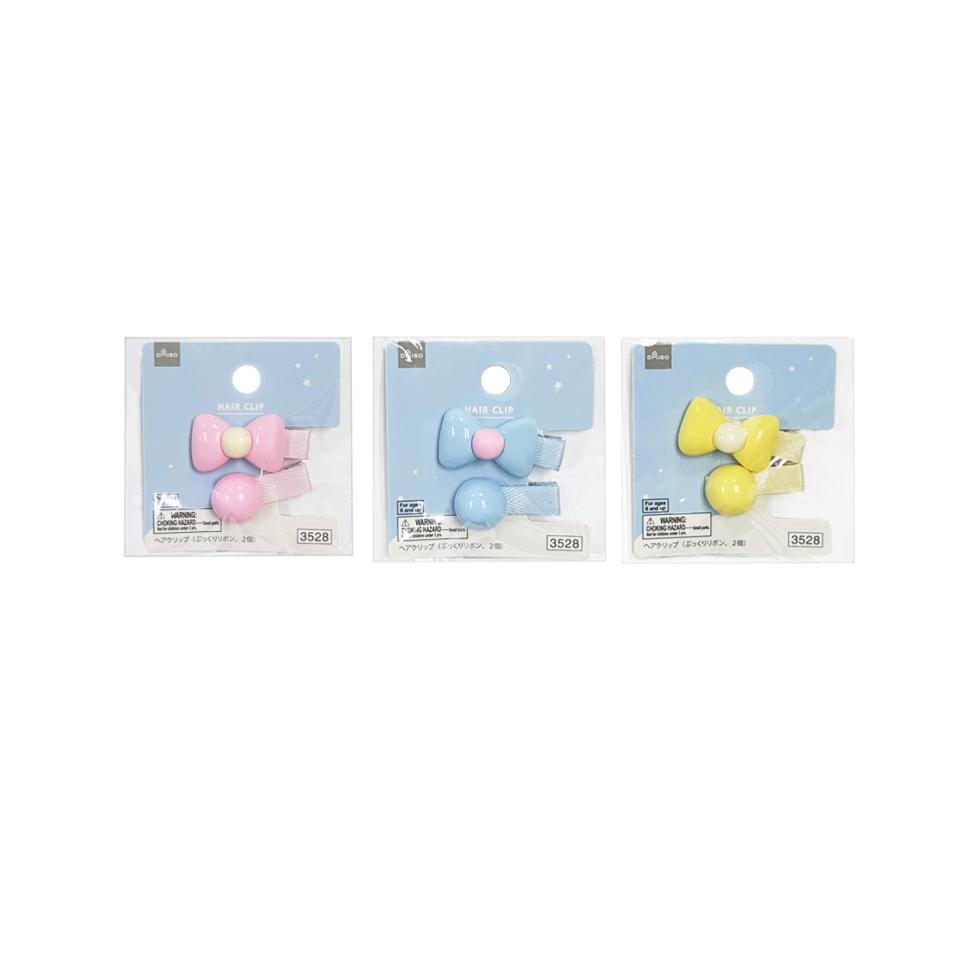 Hair Clip Plump Ribbon