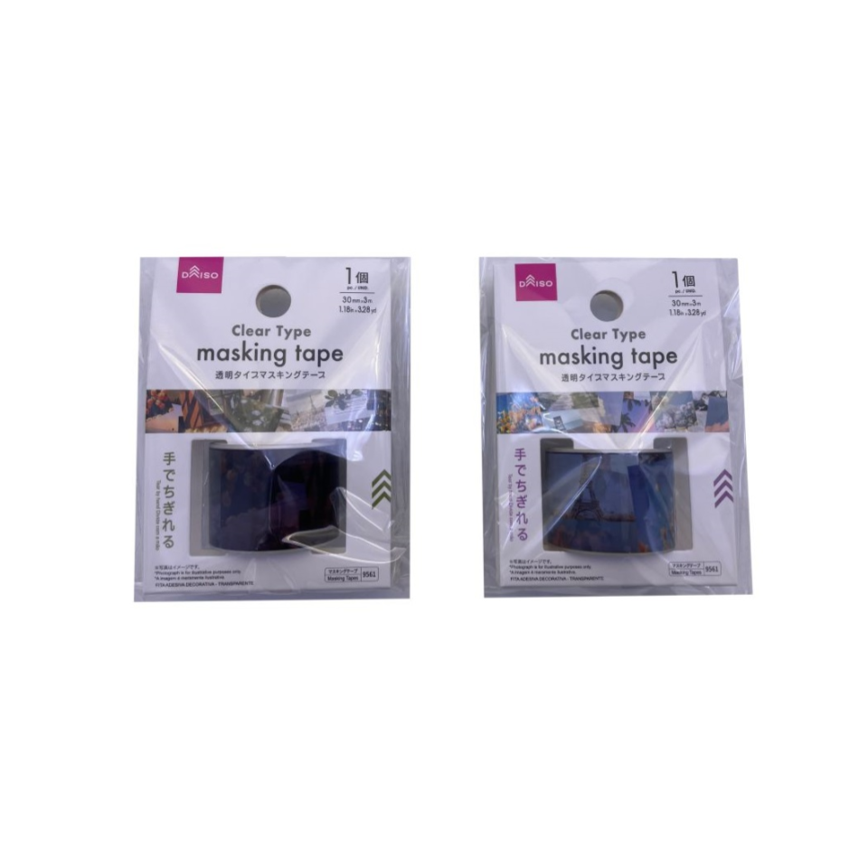 Masking Tape Clear Type 30mm x 3m