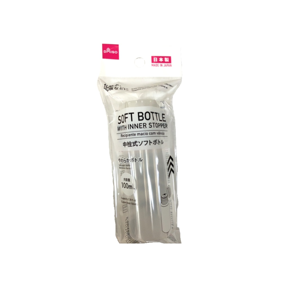Soft Bottle with Inner Stopper 100ml