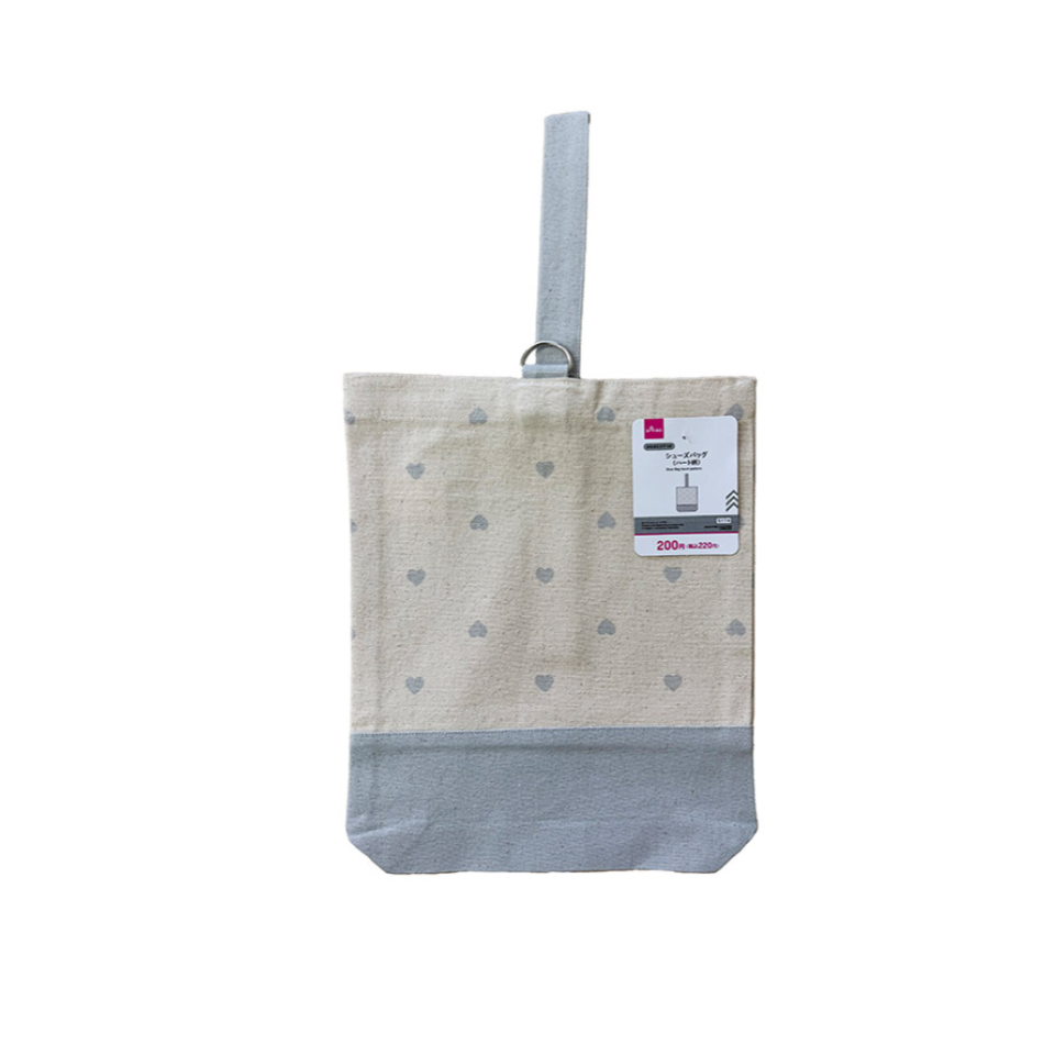 Shoe Bag Heart Pattern