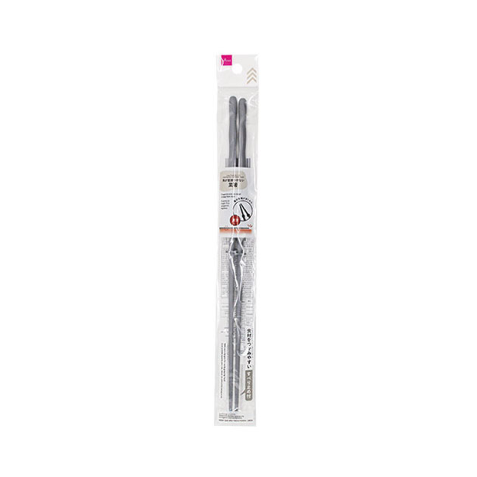 Long Chopsticks with Ends That Do Not Directly Touch Wavy