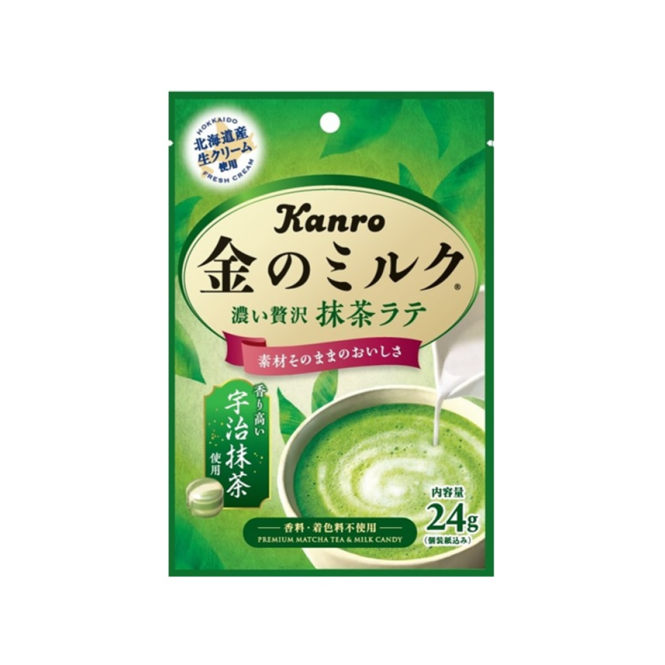 Kanro Golden Milk Candy Matcha Latte 24g