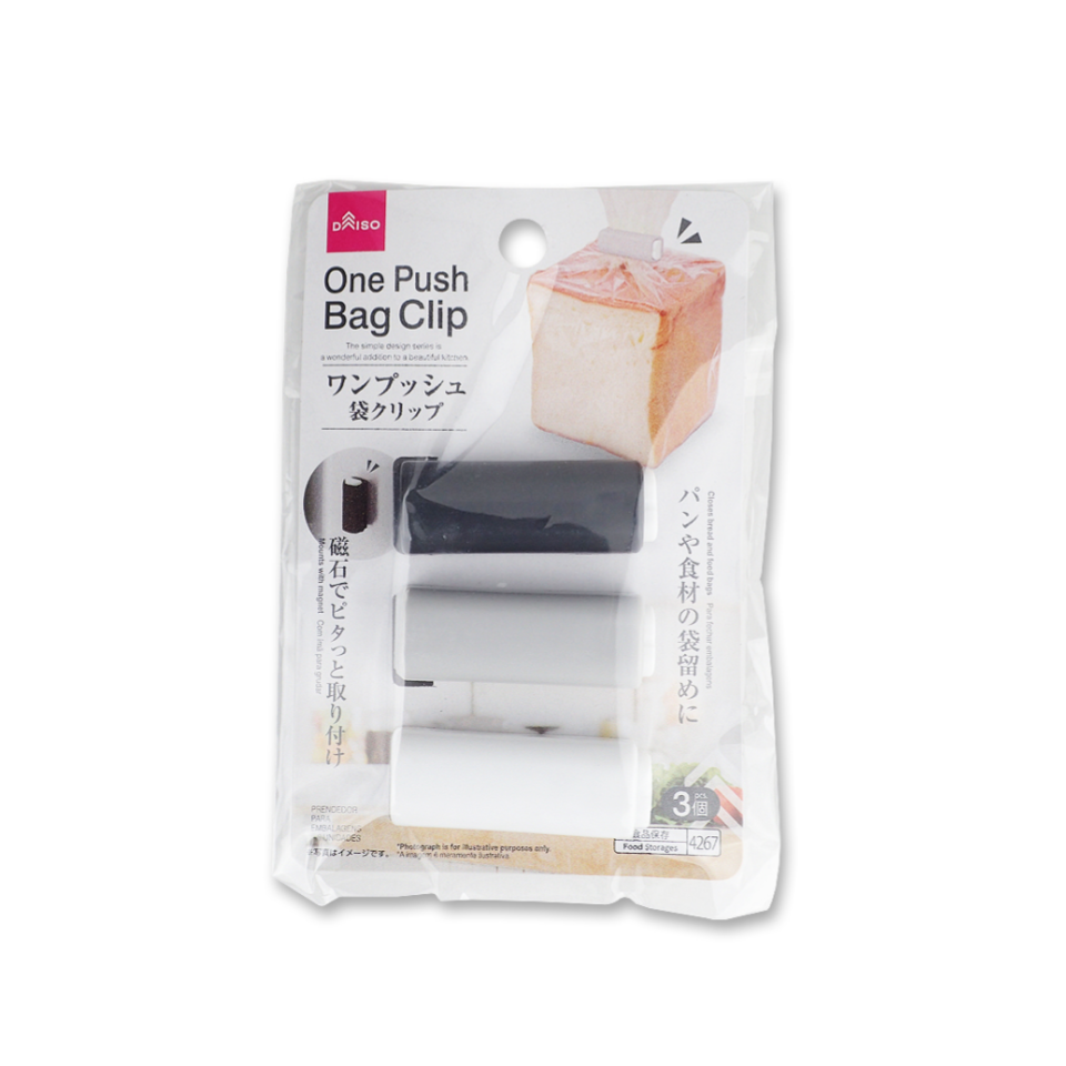 One Push Bag Clip