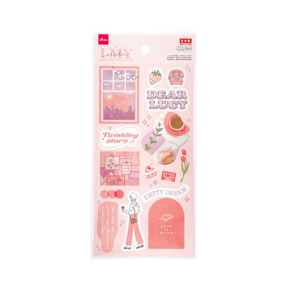 Sticker Aimai Dusty Pink