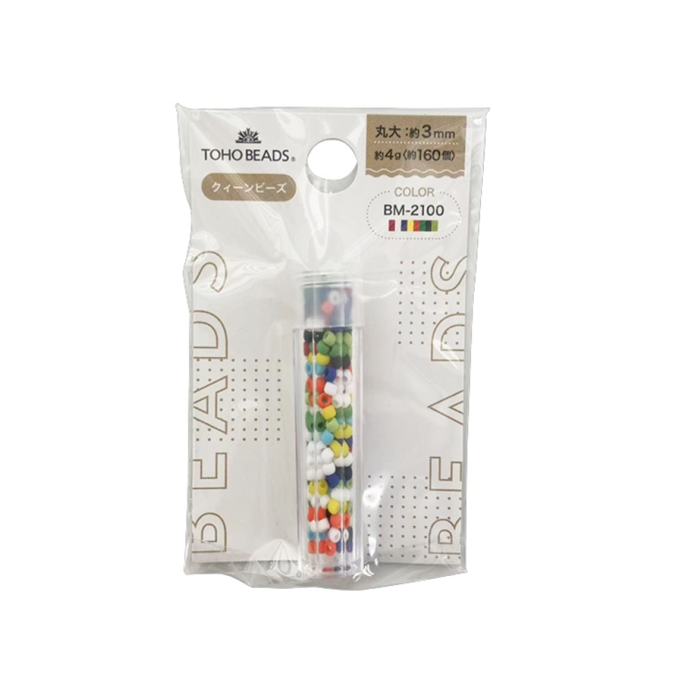 Toho Beads Round Primary Colors Mix
