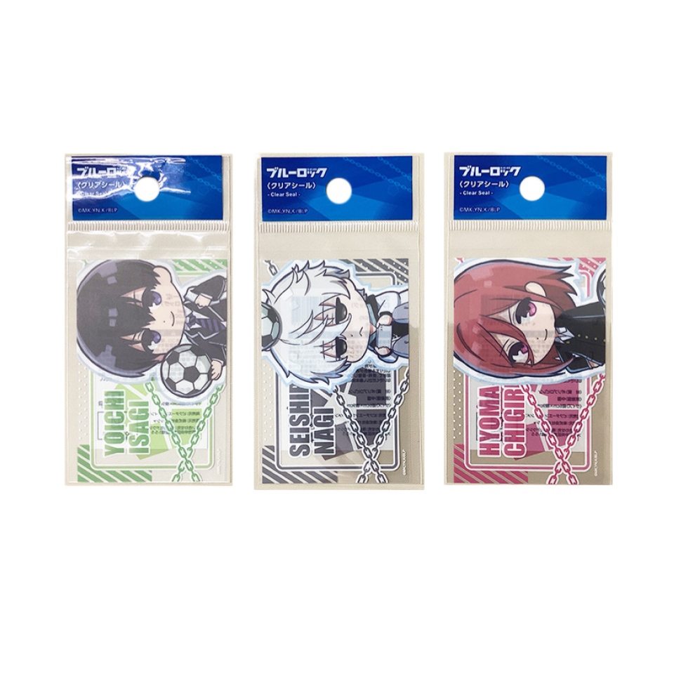 Clear Seal Blue Lock