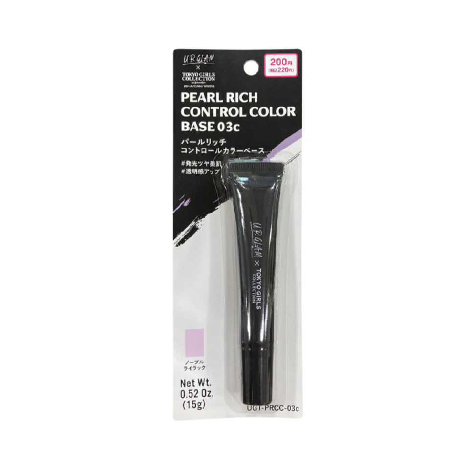 U R Glam x Tokyo Girls Collection Pearl Rich Control Color Base 03C