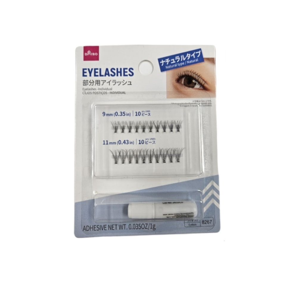 Eyelashes Individual Adhesive Natural Type
