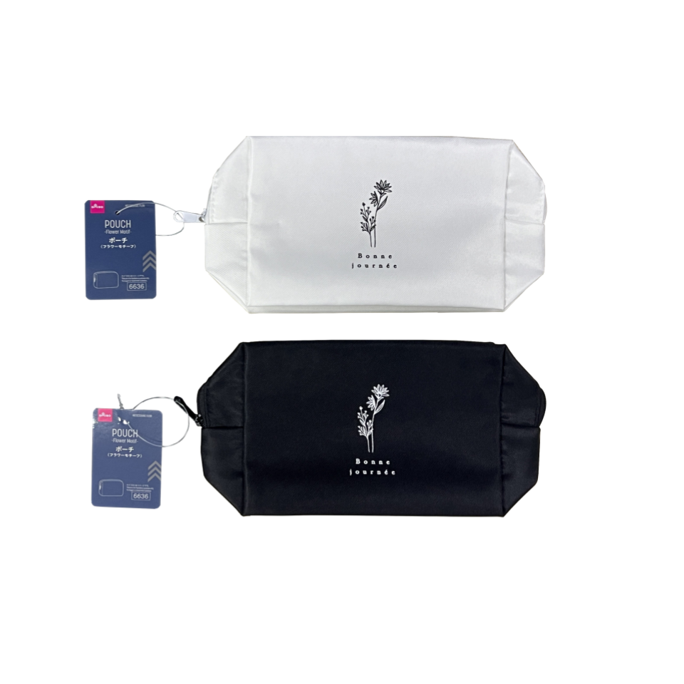 Flower Motif Pouch