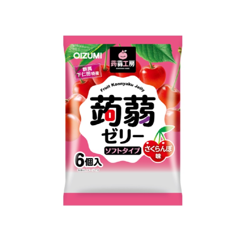 Oizumi Shimonita Konnyaku Kobo Konnyaku Jelly Cherry Flavor