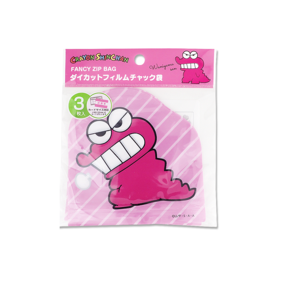 Die Cut Film Chuck Bag Crayon Shinchan Waniyamasan