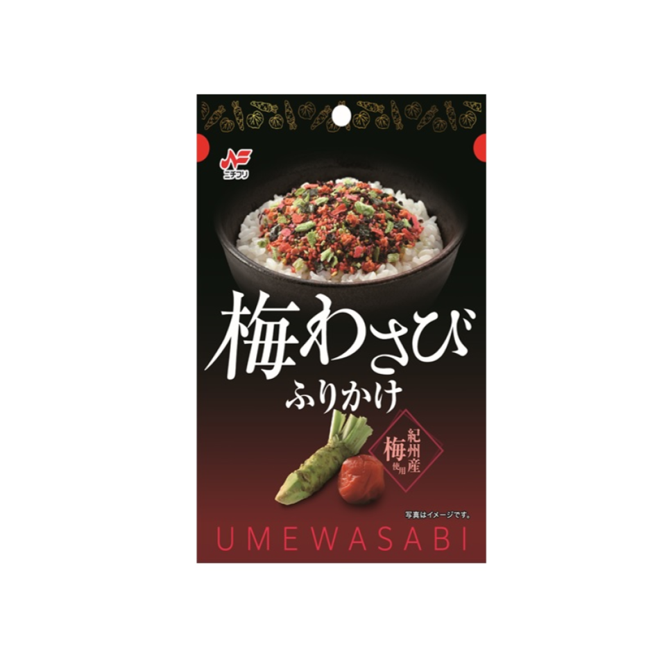 Nichifuri Plum and Wasabi Flaked Seasoning 18g