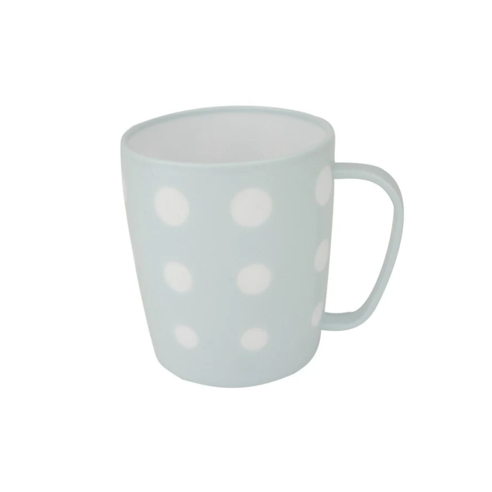 Plastic Cup Dot Blue