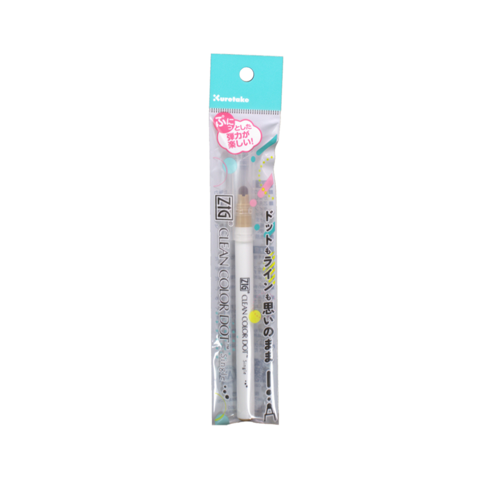 ZIG Clean Color Dot Single Cerise Oatmeal
