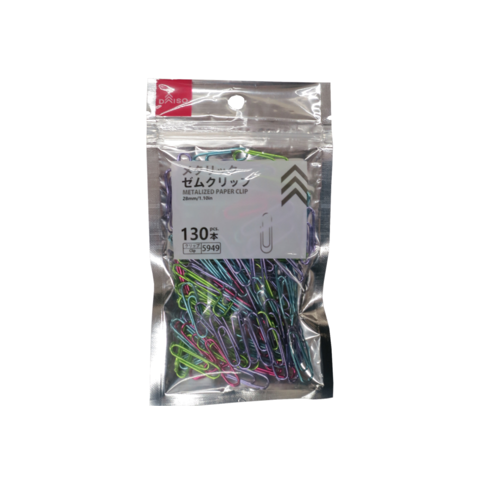 Metalized Paper Clip 28mm