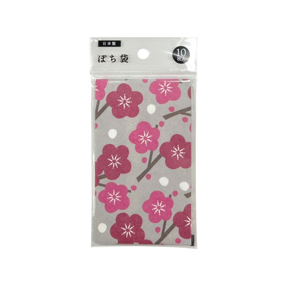 Pochi Envelopes Plum Blossoms 10pcs