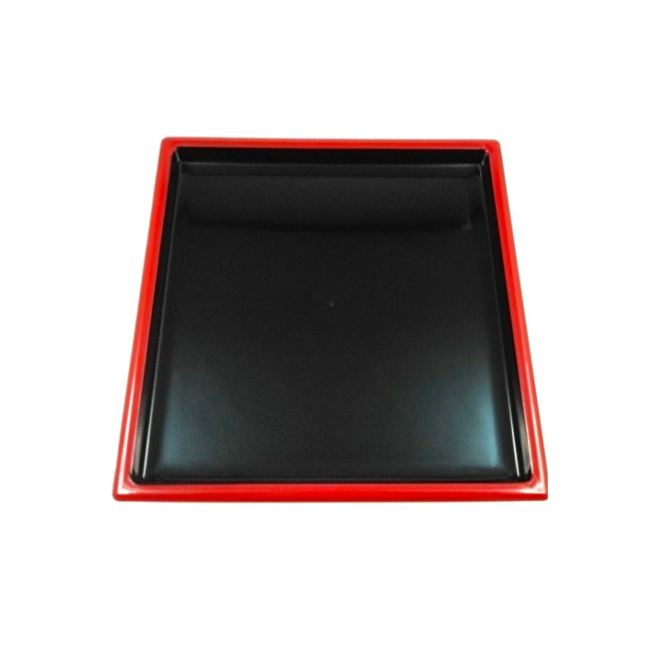 Soba & Udon Dish Vermilion Edge Square