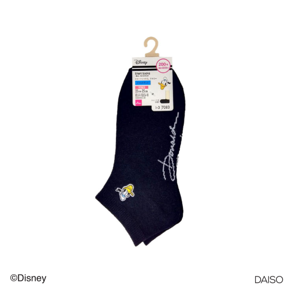Short Socks Navy Donald Duck