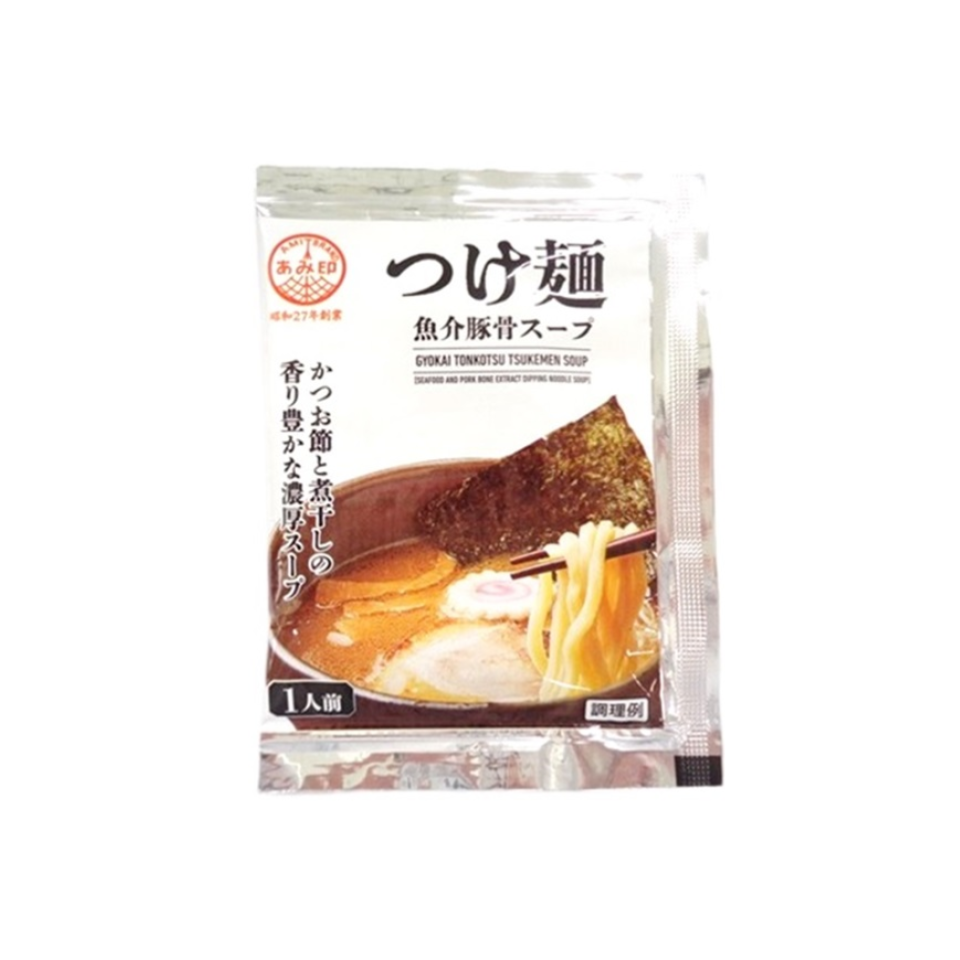 Ami Brand Foods Tsukemen Seafood Pork Bone Soup 35g