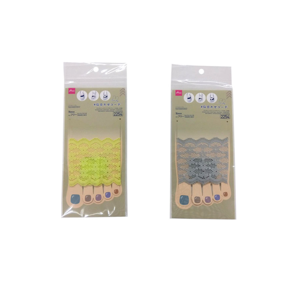 Sandals Socks Band Type Lace Fabric Small Floral