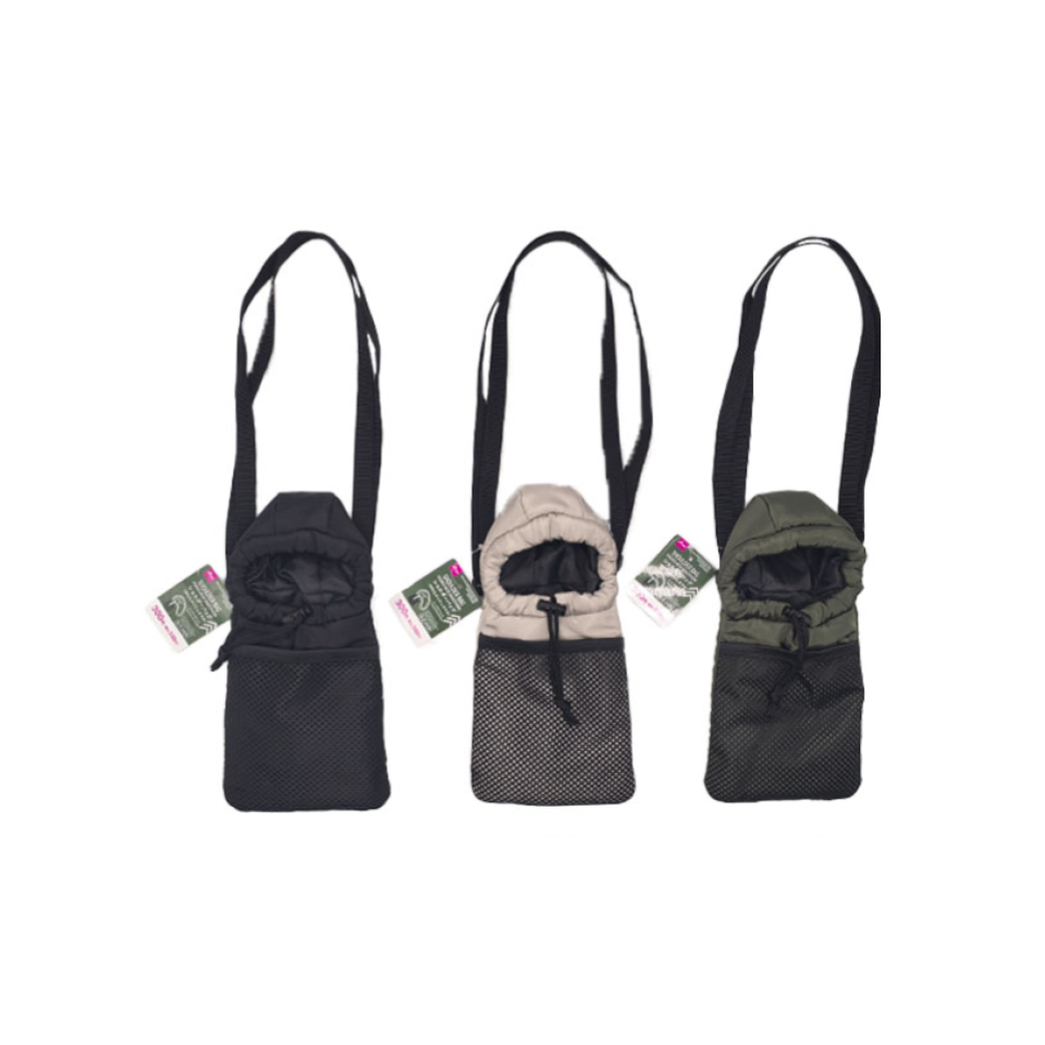 Padded Mesh Smartphone Shoulder Bag