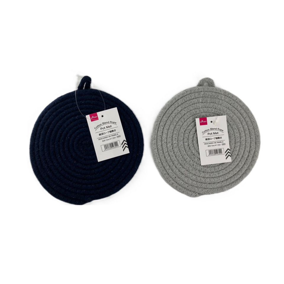 Cotton Blend Rope Pot Mat