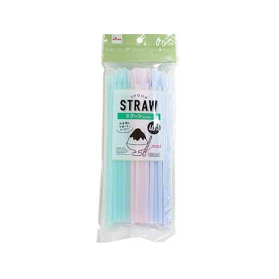 Spoon Straw 40pcs
