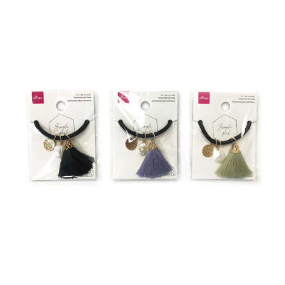 Ponytail Holder with Tassel