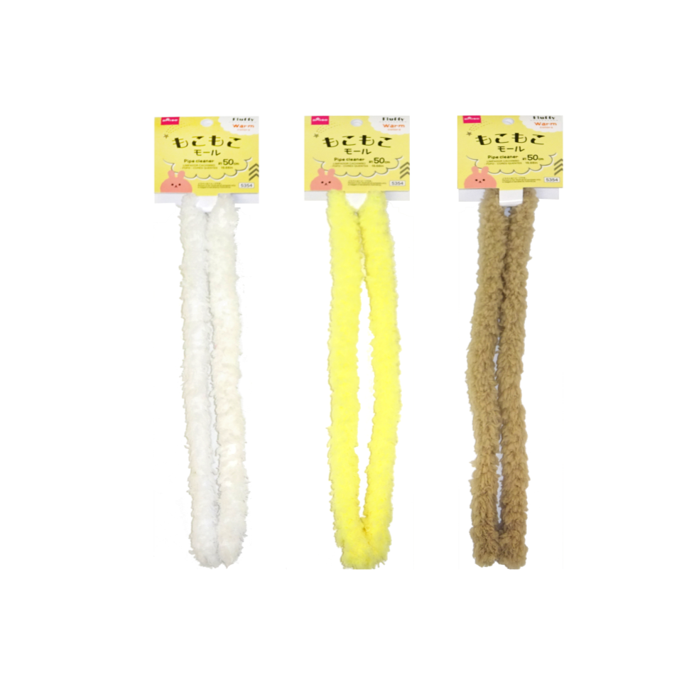 Pipe Cleaner Fluffy Warm Colors