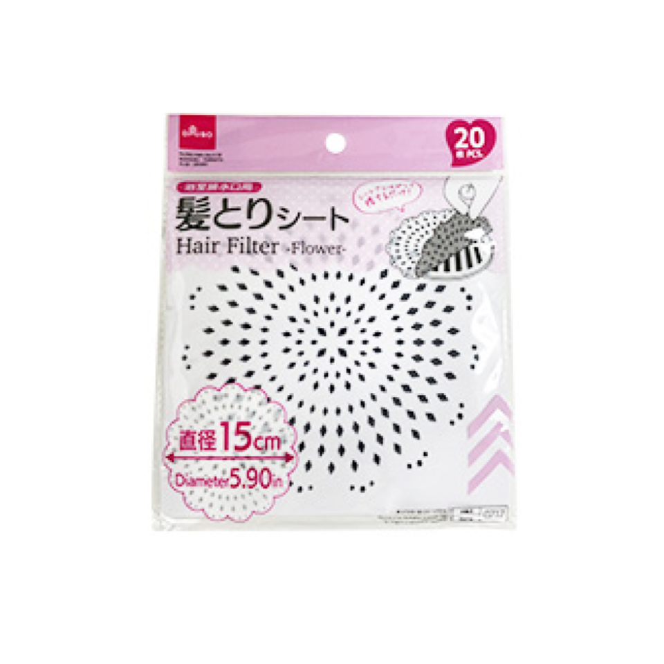 Hair Filter Flower 15cm