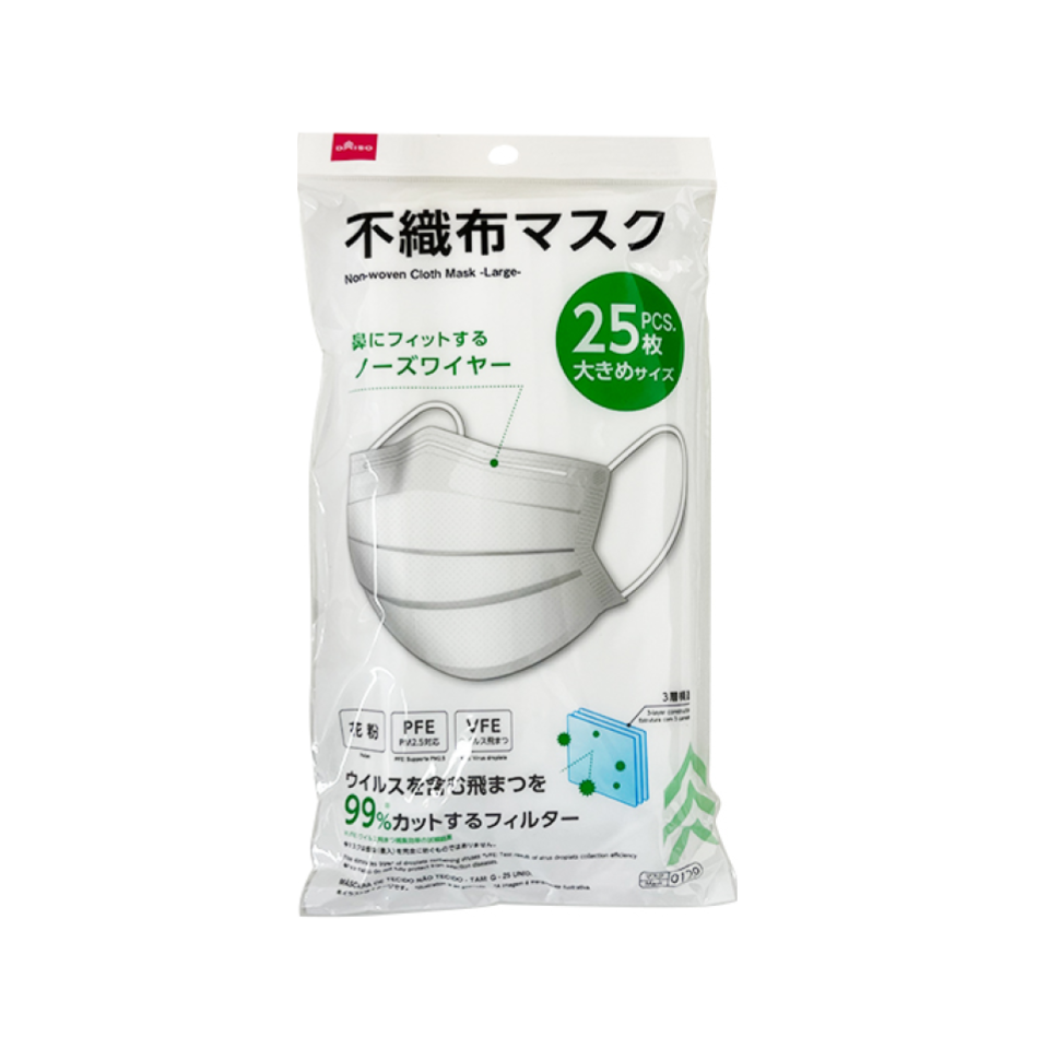 Non-Woven Cloth Mask Large