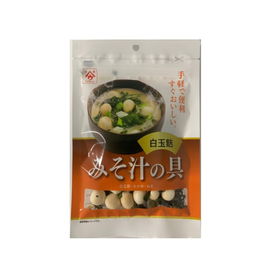 Fish Shop Shiratama Fu and Wakame Seaweed Miso Soup Ingredients 12g