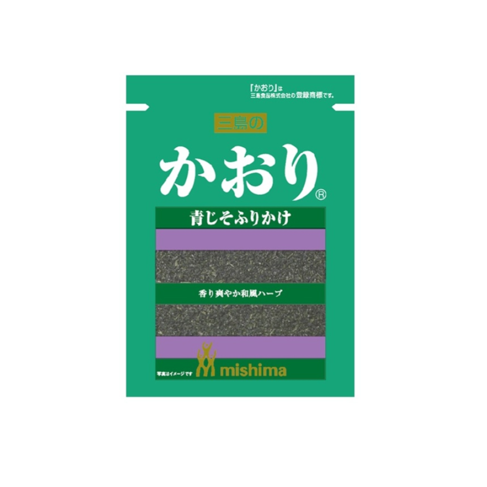 Mishima Foods Aojiso Furikake Green Perilla Leaf Rice Seasoning