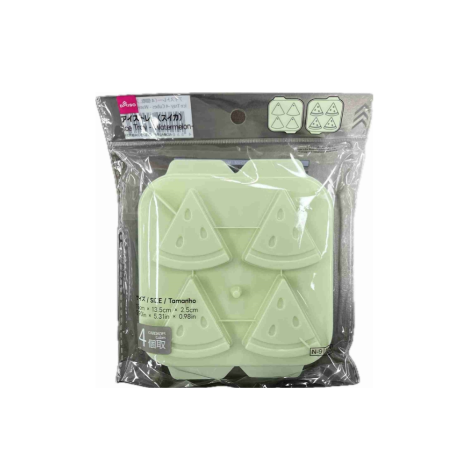 Ice Tray 4 Cubes Watermelon
