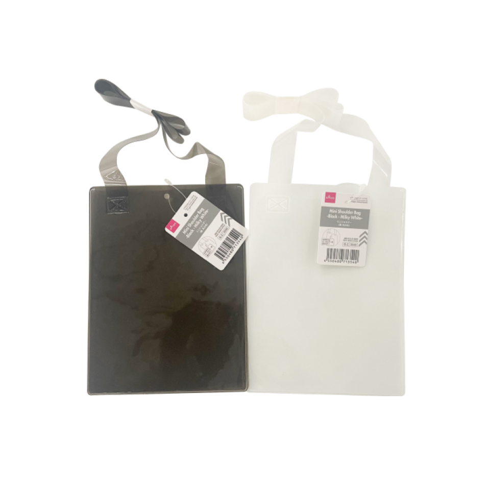 Mini Shoulder Bag Black/Milky White