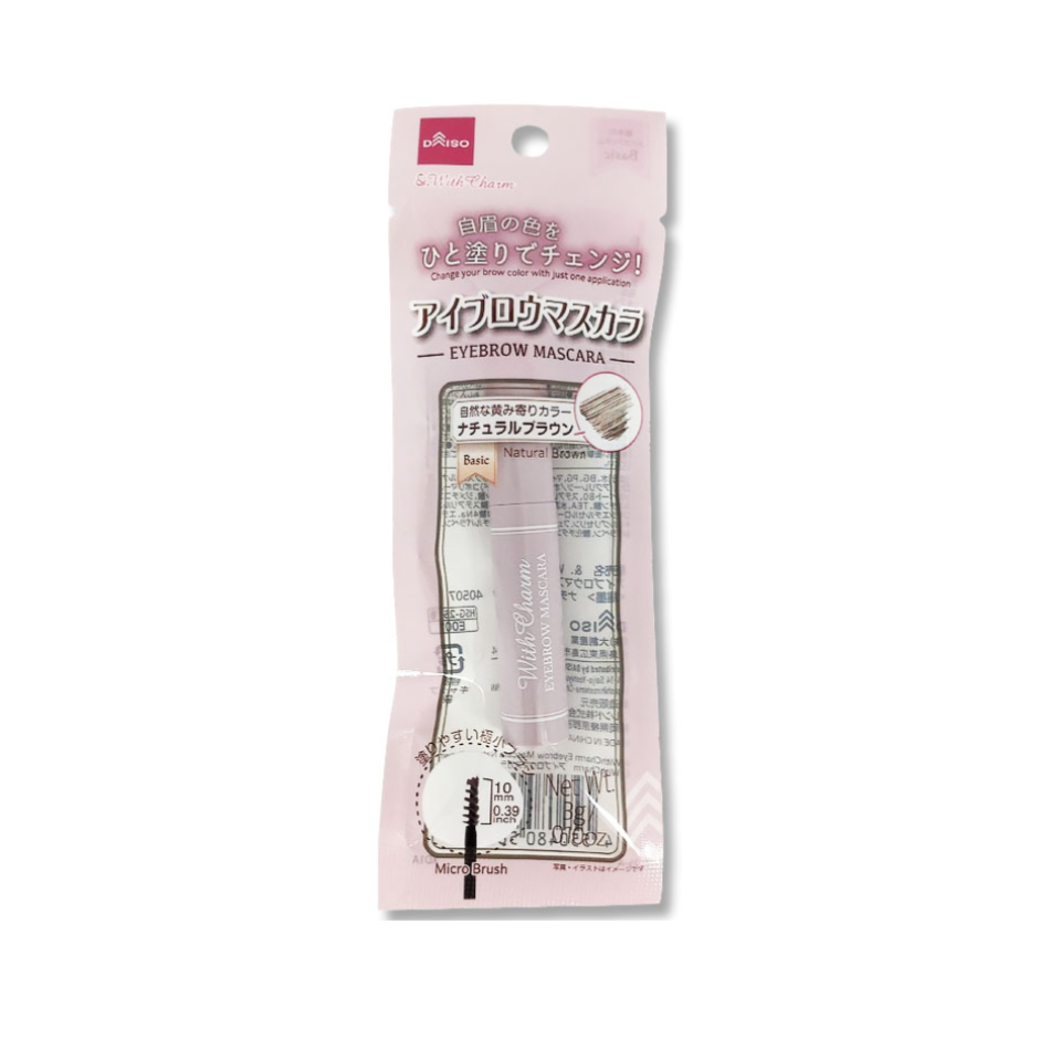 &.WithCharm Eyebrow Mascara Natural Brown