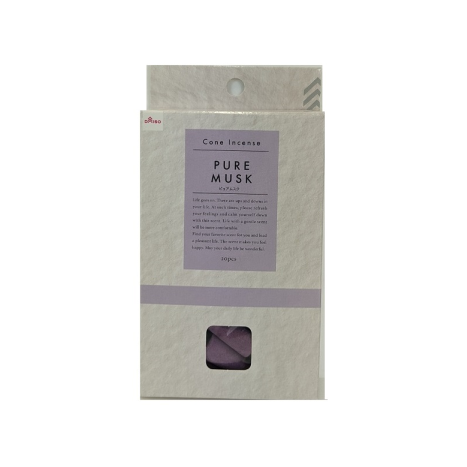 Cone Incense Pure Musk